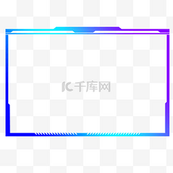 高科技边框ui图片_科技元素边框高清图