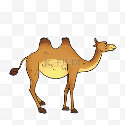 骆驼图片_手绘卡通动物骆驼