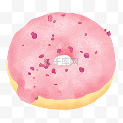 粉色甜甜圈 