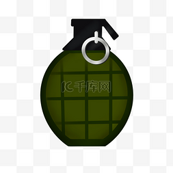 绿色的手榴弹图片_威猛的武器手榴弹