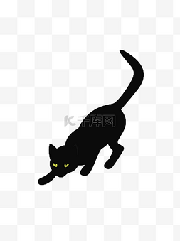 黑猫ai图片_黑猫万圣节