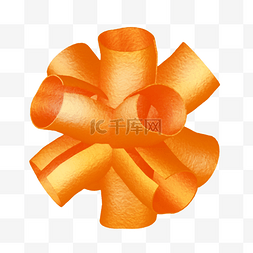 橙色立体图形图片_橙色立体几何图形