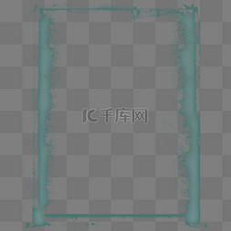 psd高清源文件图片_复古墨绿色破旧边框