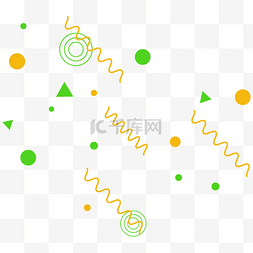 大促背景漂浮元素图片_卡通矢量促销漂浮氛围电商