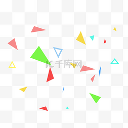漂浮三角块