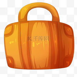 黄色的手提包图片_黄色的手提包插画