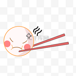 红筷子图片_生气汤圆和筷子