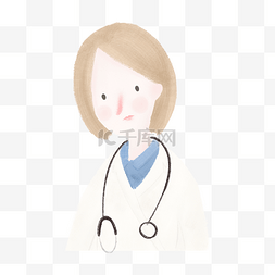 卡通女医生女护士