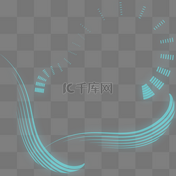 线条发光科技感图片_手绘蓝色底纹科技感下载