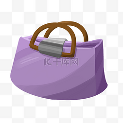 时尚潮流女图片_时尚女士新款紫色包包