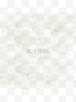叶子底纹底纹图片_中国风绿色叶脉底纹设计元素