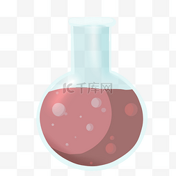 化学元素手绘图片_手绘公共医疗烧瓶