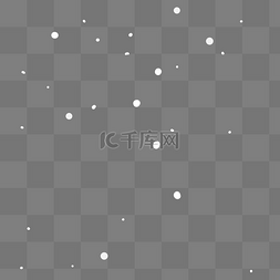 冬季雪天素材图片_插画风冬天雪天小心路滑7