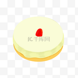 松软西饼蛋糕图片_松软蛋糕卡通插画