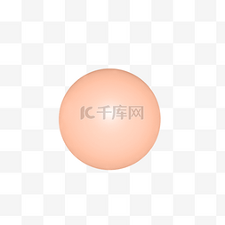 3d立体球面图片_红色的圆球免抠图