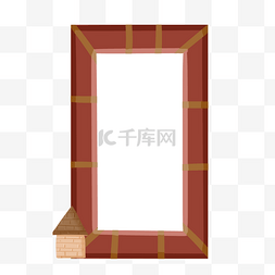 房子相框图片_创意相框边框装饰