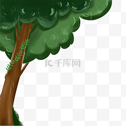 漂亮大树图片_一棵绿色的大树免抠图