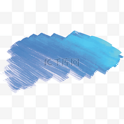笔刷碳素笔笔刷图片_蓝色笔刷标题框