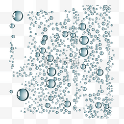 水珠矢量图片_矢量一大堆水珠效果元素