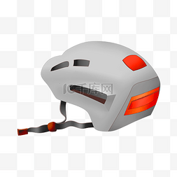 安全头盔插画图片_白色的安全头盔插画