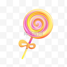 糖果彩虹糖图片_手绘棒棒糖糖果插画