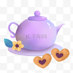茶盒子图片_情人节下午茶PNG免抠素材