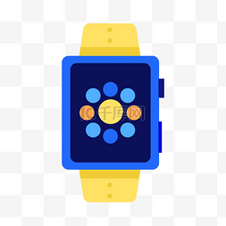 手表免扣PNG图片_创意免扣2.5D卡通手绘素材手表