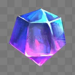  蓝紫色的钻石 