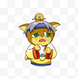 卡通三国图片素材_卡通手绘三国人物曹熊