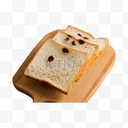 切片面包图片_三片切片面包png