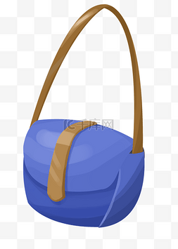 棕色的包包图片_蓝色女士单肩包