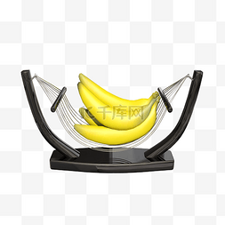 艺术型的果盘香蕉