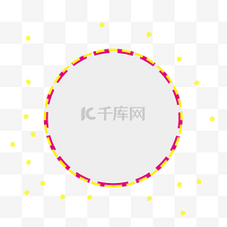 圆相框矢量图图片_圆环装饰矢量图