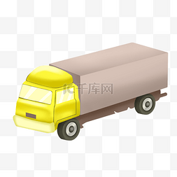 交通卡车工具插画