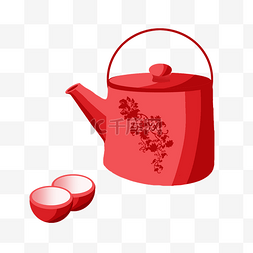 茶杯中国风图片_中国风茶壶