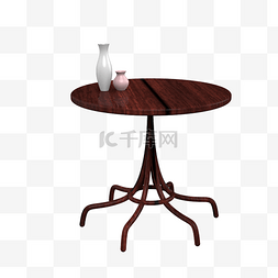 花瓶桌子图片_实木桌子效果图案