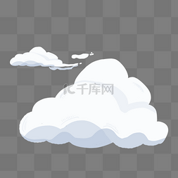 天气设计图片_卡通白色云朵设计素材