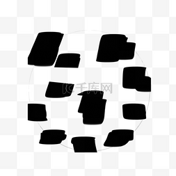 渐变方块黑色图片_杂乱无章的黑色方块