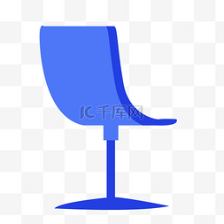 幸运转转转图片_紫蓝色椅子