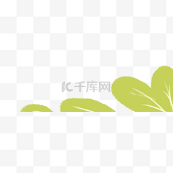 小绿叶装饰边框图片_花草手绘植物边框