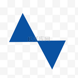 上下三角形箭头