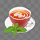 红茶茶水和茶叶插图