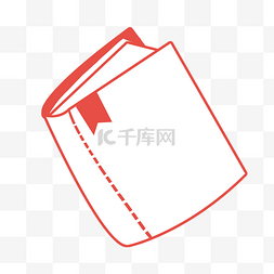 本子学习文具简笔画