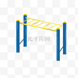 小区遛狗图片_小区健身器材插画