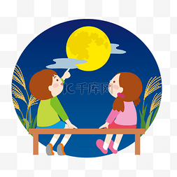 banner夜晚图片_立夏彩色卡通手绘立夏插图