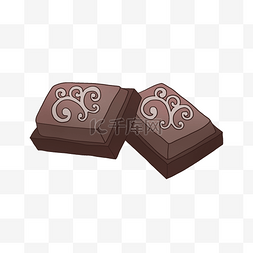 德芙巧克力图片_情人节的巧克力插画