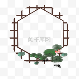 框立夏图片_镂空立夏装饰小框