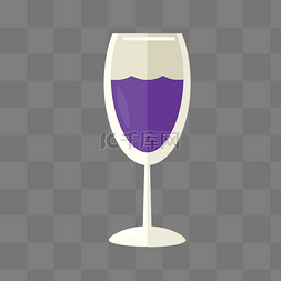  紫色葡萄酒 