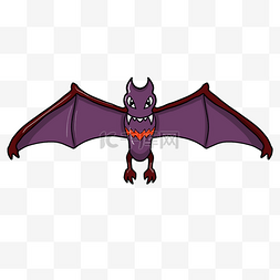 紫色黑夜图片_紫色蝙蝠动物