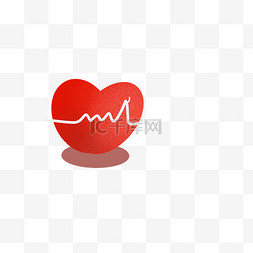 心脏跳动的心图片_国际红十字日红色心脏